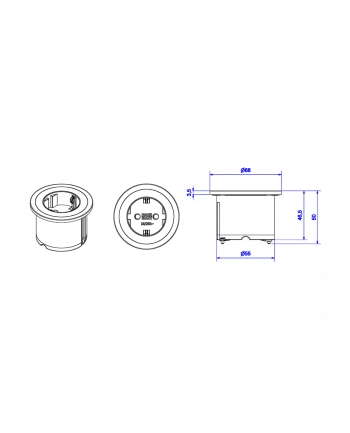 Bachmann PIX protective contact socket 926.000 nr 2