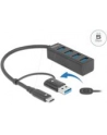 Delock 4P USB 3.2 Gen1 Hub+USB-C/A - 63828 - nr 3