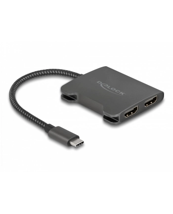 DeLOCK USB-C Splitter>2xHDMI MST 4K 60Hz - 87778