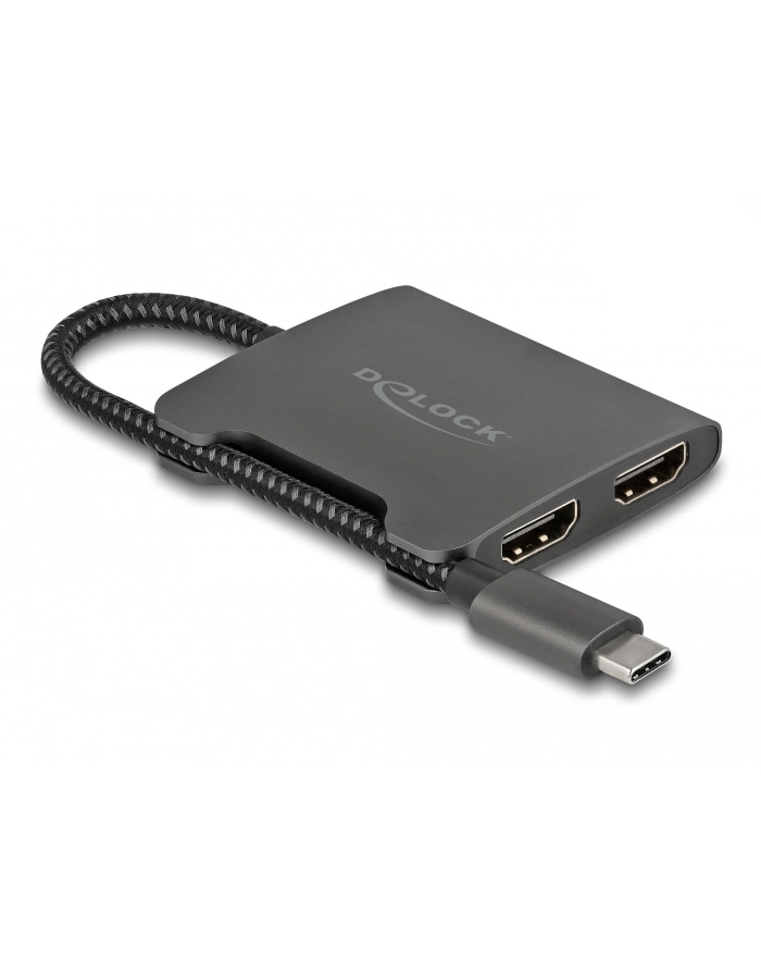 DeLOCK USB-C Splitter>2xHDMI MST 4K 60Hz - 87778 główny