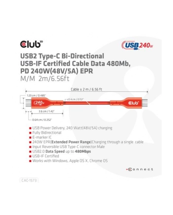 club 3d Kabel Club3D CAC-1573
