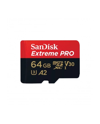 SANDISK EXTREME PRO microSDXC 64GB 200/90 MB/s A2 nr 2