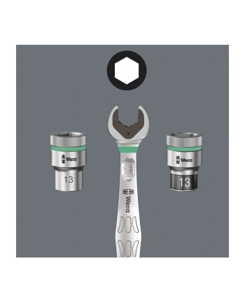 Wera socket magnetic strip C 4 Zyklop socket set 1/2 (Kolor: CZARNY/green, 9?piece) nr 2