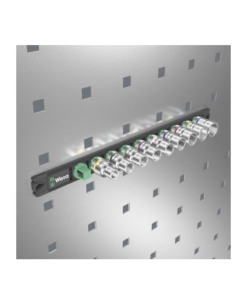 Wera socket magnetic strip C 4 Zyklop socket set 1/2 (Kolor: CZARNY/green, 9?piece) nr 1
