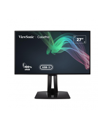 VIEWSONIC LED - 4K - 27inch - 350 nits - 5ms - 100% sRGB USB-C 90W - RJ45 (docking monitor)