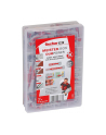 fischer master box DUOPOWER short / long, dowel (light grey/red, 150 pieces) - nr 1