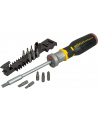 Stanley FatMax Bit Screwdriver Set, 12 Bits, Bit Set (Black/Yellow, LED Lighting) - nr 1