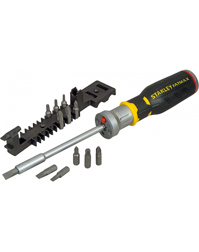 Stanley FatMax Bit Screwdriver Set, 12 Bits, Bit Set (Black/Yellow, LED Lighting) główny