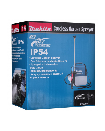Makita cordless pressure sprayer DUS054Z, 18 volts, pressure sprayer (blue, without battery and charger)