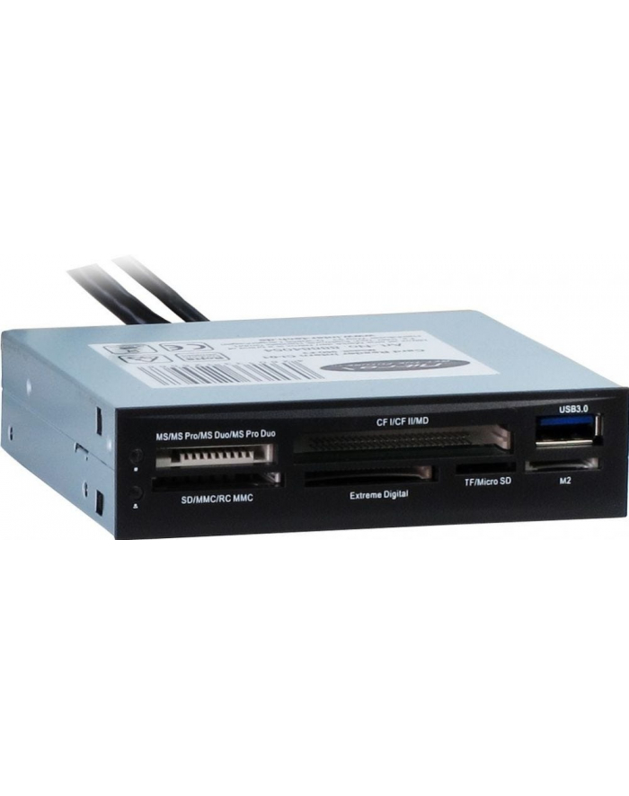 Inter-Tech Multicardreader CI-01, card reader (Kolor: CZARNY) główny