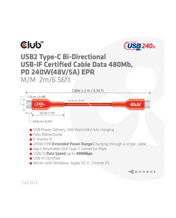 club 3d Kabel Club3D CAC-1573 nr 1