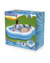 Bestway Family Pool Splashview , with side window, swimming pool (light blue/Kolor: BIAŁY, 270cm x 198cm x 51cm) - nr 3