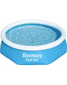 Bestway Fast Set above ground pool, 244cm x 61cm, swimming pool (blue/light blue) - nr 30