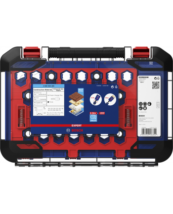 bosch powertools Bosch Expert hole saw set 'Construction Material', O 20-76mm, 15 pieces (with Power Change Plus adapter)