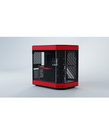 HYTE Y60, tower case (red, tempered glass)