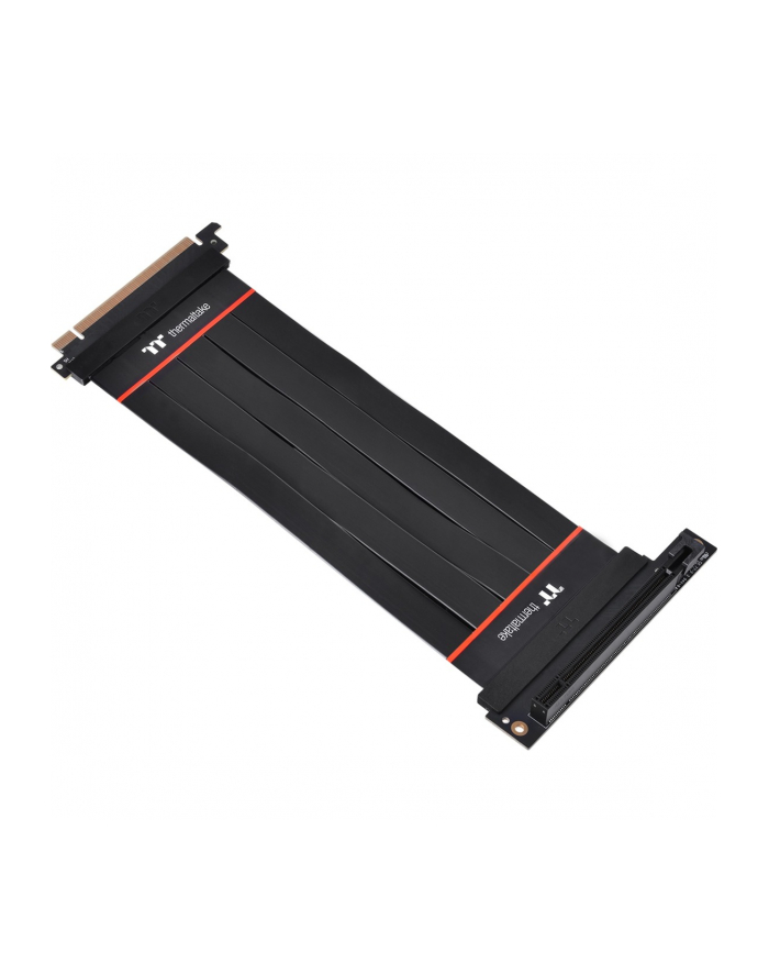 Thermaltake TT Premium PCI-E 4.0 extender cable, extension cable (Kolor: CZARNY, 20cm, angled) główny