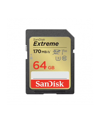 SANDISK EXTREME SDXC 64GB 170/80 MB/s A2