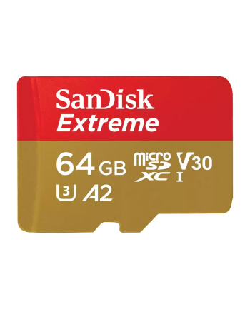 SANDISK EXTREME microSDXC 64 GB 170/80 MB/s A2