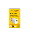 DeLOCK WLAN socket MQTT, switch socket (Kolor: BIAŁY, with energy monitoring) - nr 5
