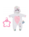 ZAPF Creation BABY born unicorn cuddly suit 43cm, doll accessories (including clothes hanger) - nr 2