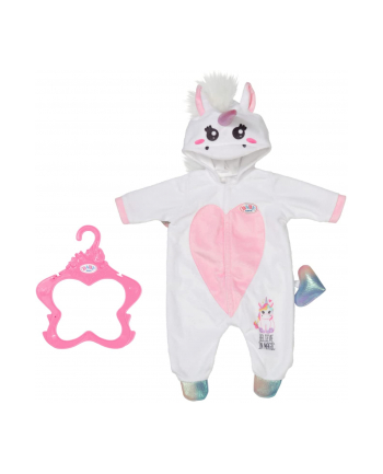 ZAPF Creation BABY born unicorn cuddly suit 43cm, doll accessories (including clothes hanger)