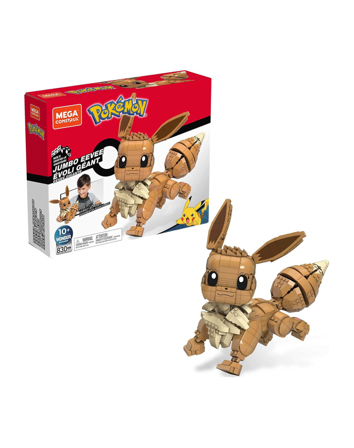 megabloks Mega Construx Pokémon Jumbo Eevee Construction Toy główny