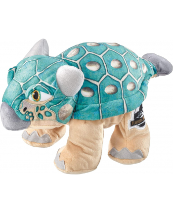 Schmidt Spiele Jurassic World, Bumpy, cuddly toy (turquoise/beige, 27 cm)