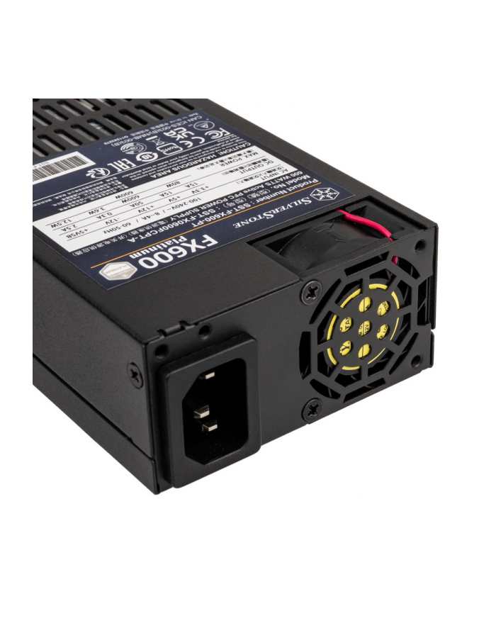 silverstone technology SilverStone SST-FX600-PT, PC power supply (Kolor: CZARNY, 2x PCIe, 600 Watt) główny