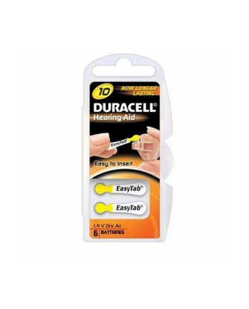 Duracell Zinc Air Hearing Aid 10 1.4V do aparatów słuchowych