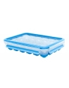 Emsa CLIP ' CLOSE ice cube box, ice cube maker (transparent/blue, for 24 ice cubes) - nr 6