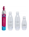 Ekspres SodaStream biały  2 butelki 1L + 1 butelka 0 5L + cylinder CO2 - nr 8