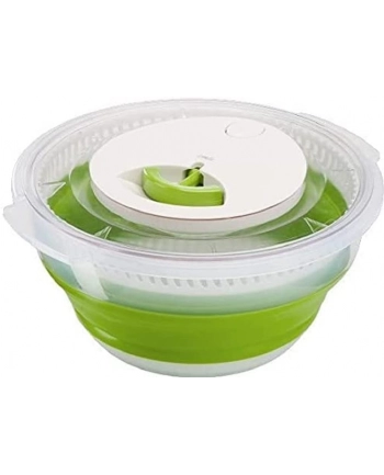 Emsa BASIC folding salad spinner, bowl (green/transparent) nr 2
