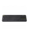 Logitech 920-007157 Wireless Touch Keyboard K400 Plus klawiatura RF Wireless QWERTZ Węgierski Czarny - nr 12