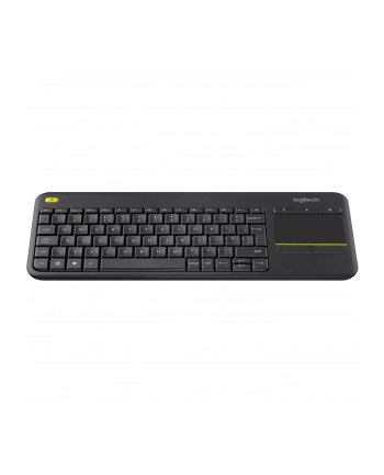 Logitech 920-007157 Wireless Touch Keyboard K400 Plus klawiatura RF Wireless QWERTZ Węgierski Czarny nr 1