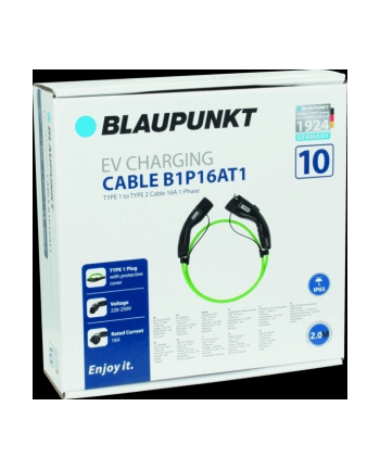 BLAUPUNKT PRZEWÓD ŁADUJĄCY DO SAMOCHODU ELEKTRYCZNEGO TYPU 1 250 V 16 A 3,7 KW B 100396 nr 1