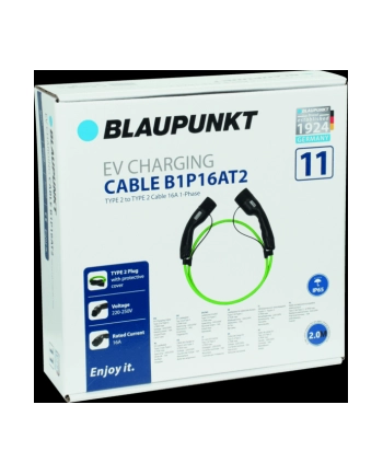 BLUPUNKT Przewód ładujący do samochodu elektrycznego typu 2 250 V 16 3,7 kW cables 100397 nr 1