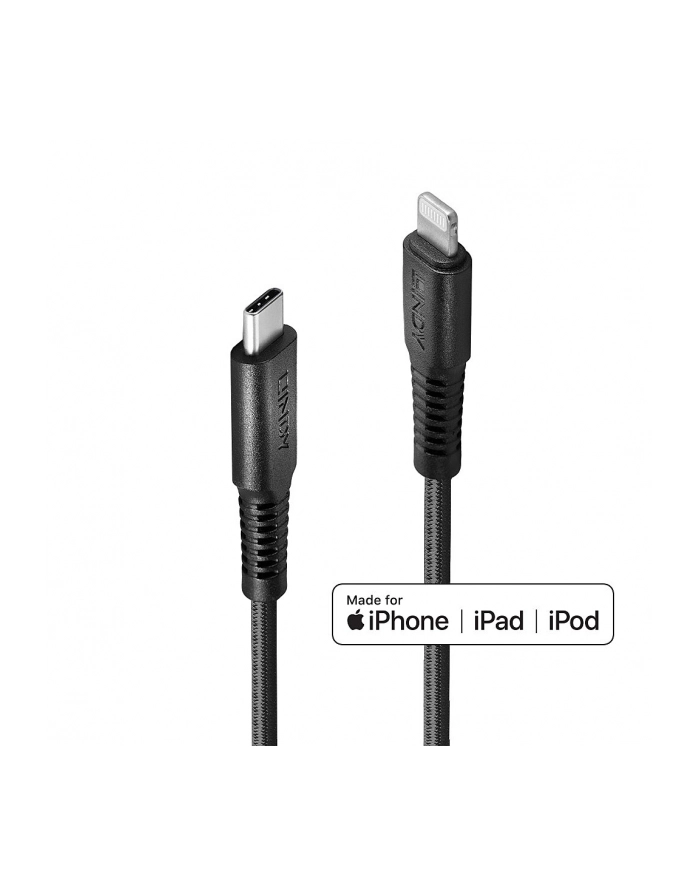 LINDY  31285 ZŁĄCZE MĘSKIE LIGHTNING, ZŁĄCZE MĘSKIE USB-C™  () główny