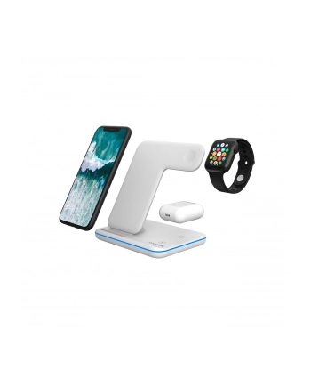 Bezprzewodowa ładowarka Canyon 3w1 do telefonu Apple Watch Airpods (CNS-WCS303W) Biała