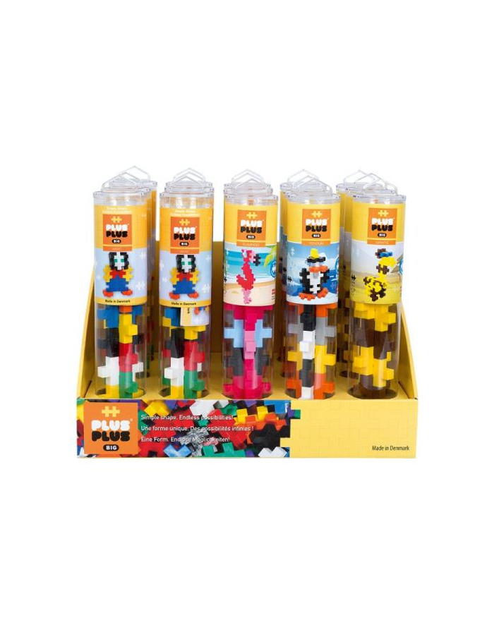 Plus Plus Klocki big tuba Zwierzęta display mix p15 7303 DANTE główny