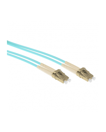 ACT RL3451 kabel optyczny 1,5 m 2x LC OM3 Kolor Aqua