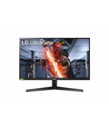 LG 27GN800-B UltraGear 27GN800-B LED display 68,6 cm (27') 2560 x 1440 px Quad HD Czarny, Czerwony
