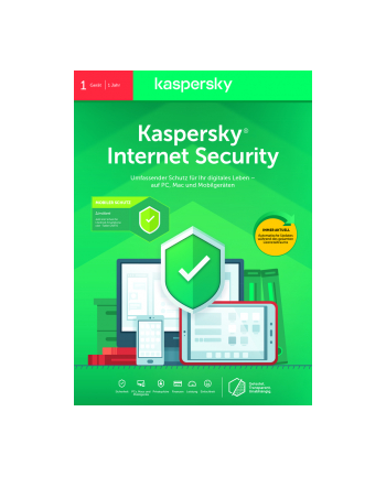Kaspersky KL1939G5AFS-20KISA Lab Internet Security + Internet Security for Android Licencja podstawowa 1 x licencja