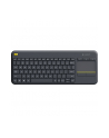 Logitech 920-007157 Wireless Touch Keyboard K400 Plus klawiatura RF Wireless QWERTZ Węgierski Czarny - nr 1