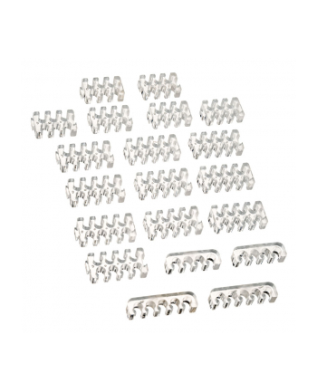 Silverstone Organizer Uchwyt Przezroczysty 20 sztuk (ZUUV-280)