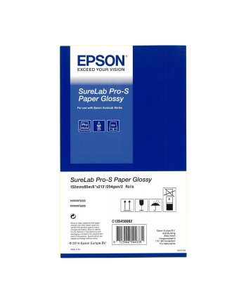 Epson C13S450062BP SureLab Pro-S Paper Glossy BP 6x65 2 rolls