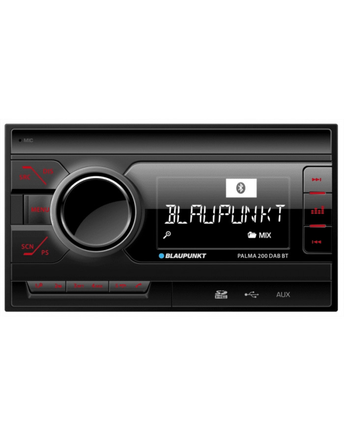 Radio Samochodowe Double Din Blaupunkt Palma 200 Dab Bt, 4 X 40 W główny
