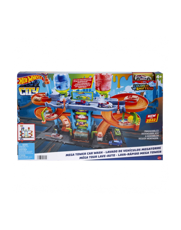 Hot Wheels Zakręcona Megamyjnia HDP05 MATTEL główny