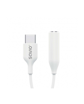 savio Adapter USB-C - Mini Jack 3,5 mm, Samsung, AK-52