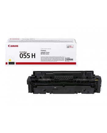 CANON 3017C004 055H kaseta z tonerem 1 szt. Oryginalny Żółty