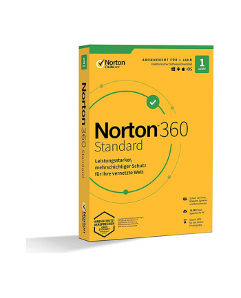 SYMANTEC 21405648 Norton 360 Standard 1 x licencja 1 lat(a)
